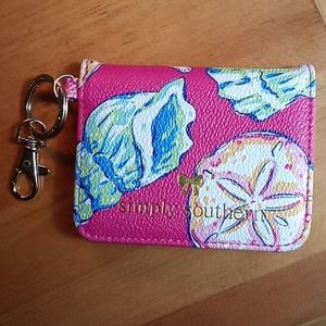 Simply Southern shell print wallet